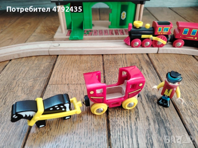 Дървено влакче Brio Wild West , снимка 4 - Влакчета, самолети, хеликоптери - 54750711