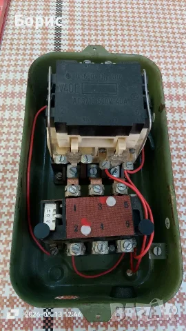 чешки контактор 40 А, снимка 3 - Ключове, контакти, щепсели - 55652175