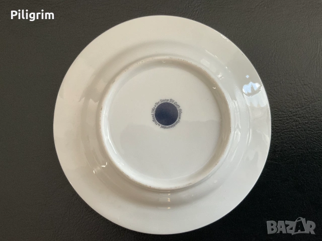 Старинен порцеланов пепелник Delft Blauw. Холандия. 1984 г., снимка 2 - Колекции - 55147357