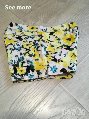 Juicy Couture флорални къси панталонки XS/S, снимка 6 - Къси панталони и бермуди - 55420316