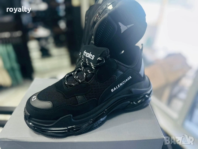 Balenciaga Triple S Нови Черни Маратонки 36-44 Номер 