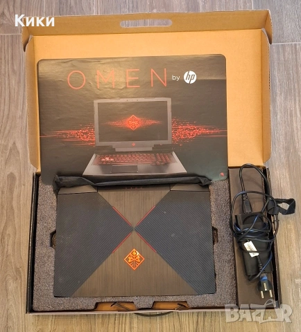 Геймърски Лаптоп Hp Omen | I7 7700HQ | 16 GB DDR4 | 1TB SSD | 1050TI 4GB