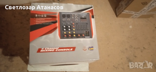 Активен 4-канален аудио миксер Granvoz, снимка 8 - Ресийвъри, усилватели, смесителни пултове - 54052888