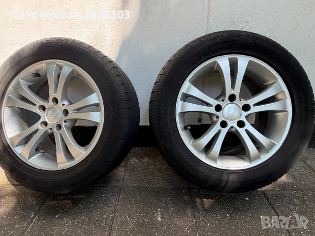 Джанти 16 5х112 + Гуми Dunlop SP Sport, снимка 7 - Гуми и джанти - 54574244