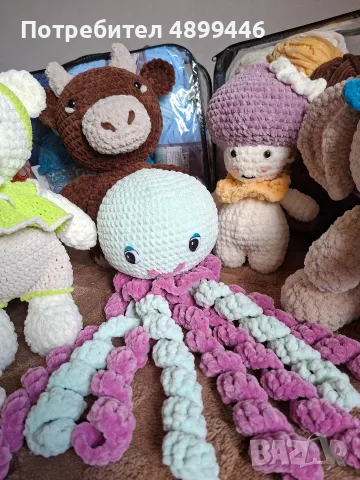 Ръчно изработени амигуруми плетени играчки, снимка 3 - Плюшени играчки - 55433544