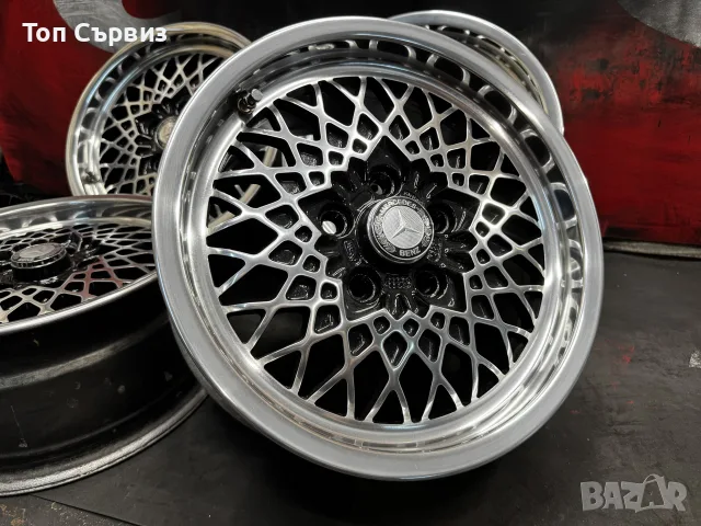 Ретро магнезиеви джанти за Мерцедес (Mercedes), 15 цола, 5x112