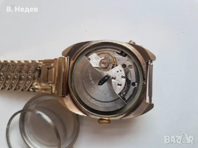 POLJOT, 23 jewels, automatic, cal 2627.2H, каса 35x40мм! USSR, TOP!, снимка 8 - Мъжки - 55578586