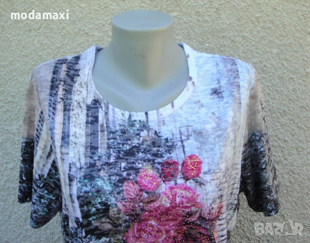 3XL Нова  блуза LIAN , снимка 2 - Тениски - 55270275