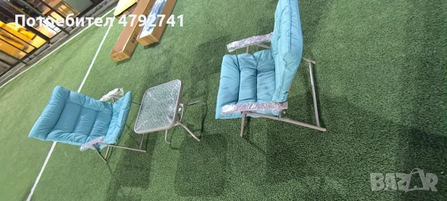 Градински мебели (комплект столове с масичка), снимка 3 - Столове - 54164797