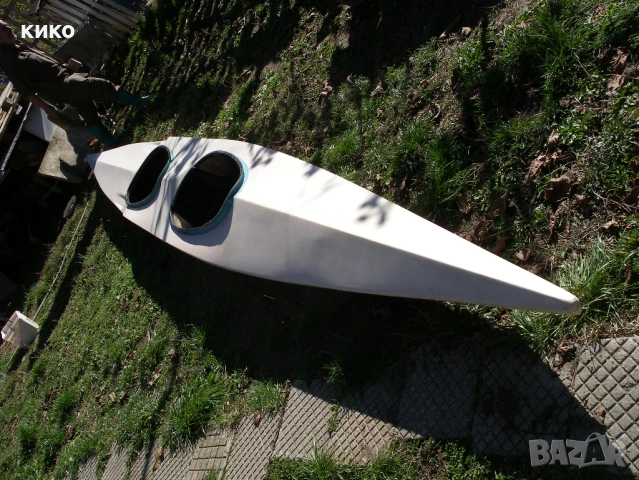 ДВУМЕСТНА ЛОДКА КАЯК СТЪКЛОПЛАСТ