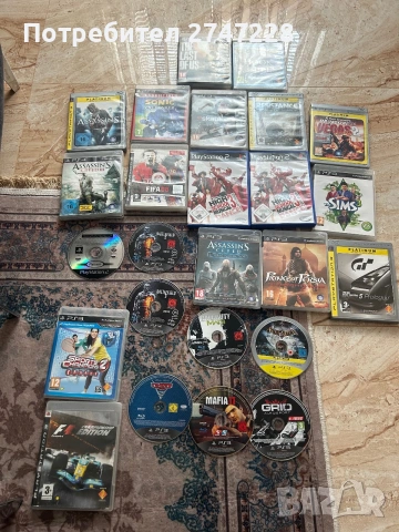 ЛОТ PS2 PS3 и PS5 игри 