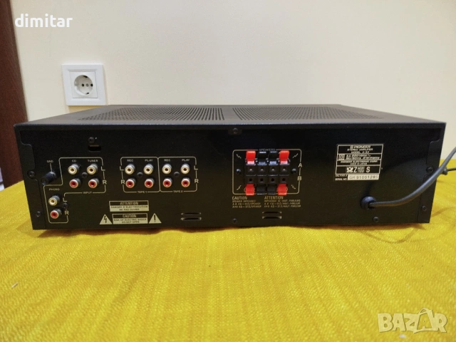 Стерео усилвател PIONEER A - 33 410 W - JAPAN , снимка 7 - Ресийвъри, усилватели, смесителни пултове - 54261927
