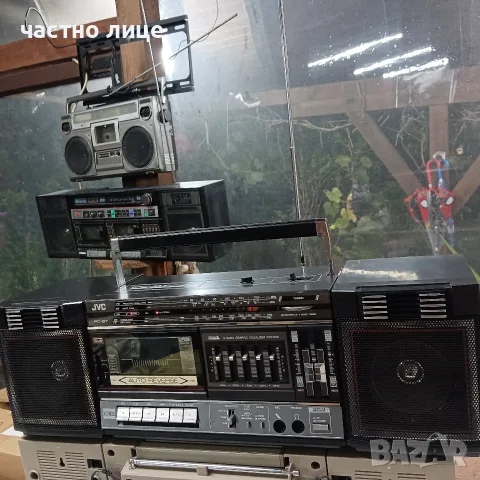 JVC PC37G японски радиокасетофон, снимка 9 - Радиокасетофони, транзистори - 55494472
