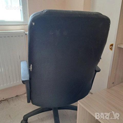 офис стол кожен , снимка 2 - Столове за офис - 55269301