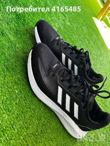 Оригинални черни Adidas маратонки - много добро състояние