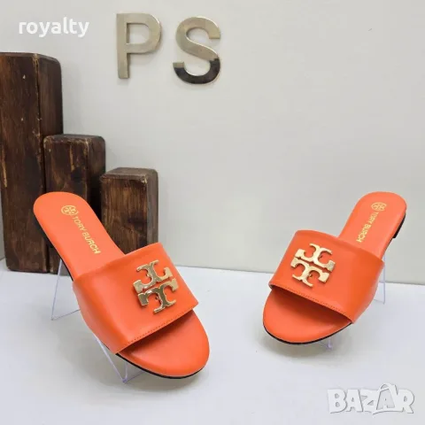 Tory Burch Нови Дамски Чехли Различни Цветове , снимка 8 - Чехли - 55331268