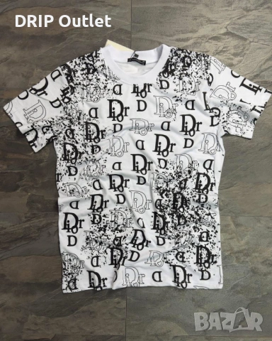 !НОВИ 12 МОДЕЛА! Мъжки Летни Тениски |DI*R|LV|STONE ISLAND|BALENCIAGA, снимка 8 - Тениски - 54177847