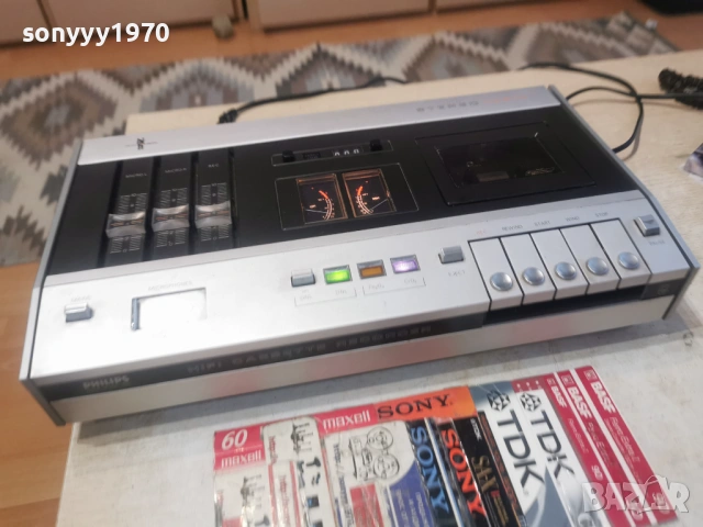 PHILIPS TYPE N2510/04 MADE IN HOLLAND-ВНОС SWISS 0606262036L4, снимка 3 - Декове - 54803648
