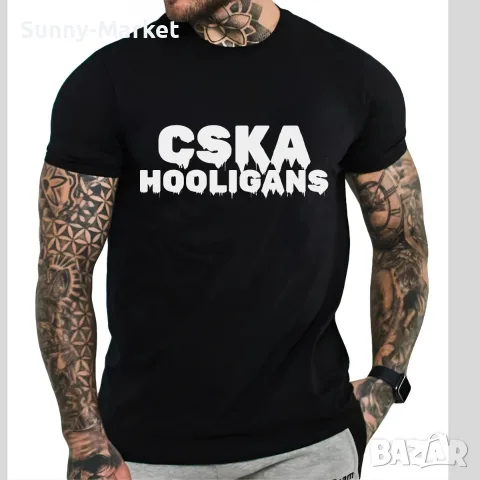Тениска на Цска София Hooligans Ultras CSKA тениски футболна фенфланелка 