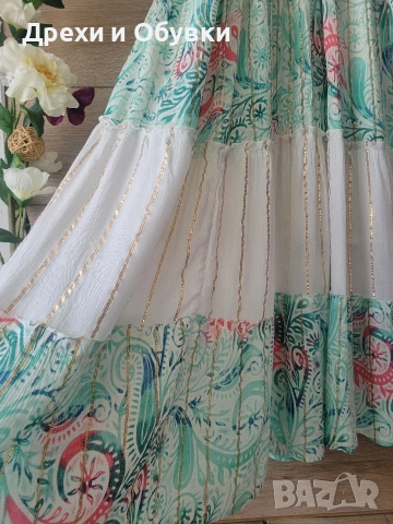 Лятна дълга бохо рокля , снимка 10 - Рокли - 54311145