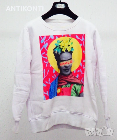 KAHLO FRIDA блуза, снимка 3 - Блузи с дълъг ръкав и пуловери - 54643043