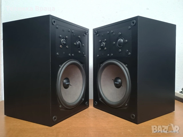 Denon SC-300. Трилентови прекрасни букшелфи. Изпращам видео. , снимка 8 - Тонколони - 54982918