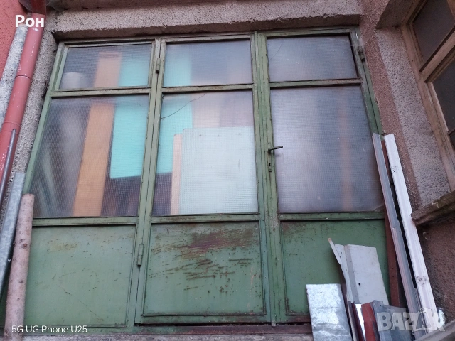 Продавам метална дограма (антре/входна преграда) – 170 × 220см