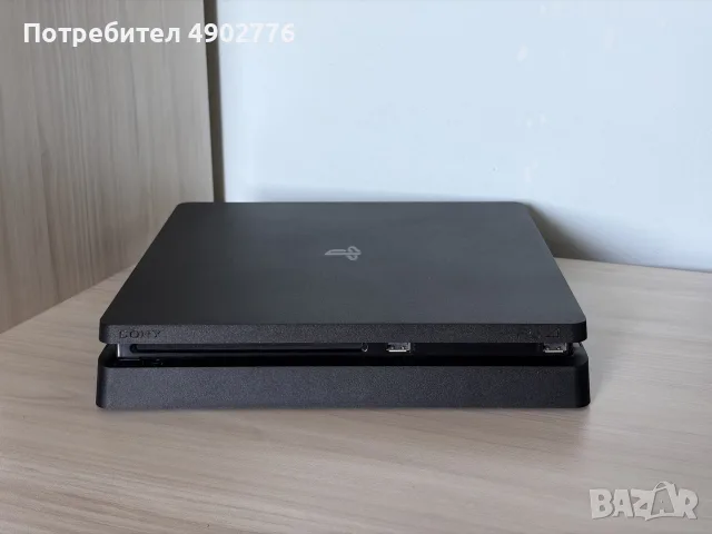 Sony PlayStation 4 Slim 1TB + 2 Джойстика + 6 Игри с книжки и Оригинална Кутия⁠, снимка 5 - PlayStation конзоли - 55475853