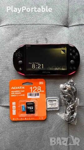 Modded PS Vita Black/Pink 128GB/256GB 150+/250+ games