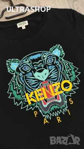 ДАМСКА тениска Kenzo S size в отлично състояние, снимка 2 - Тениски - 55480685