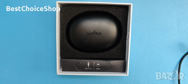 Спортни безжични слушалки HolyHigh ET6, снимка 5 - Bluetooth слушалки - 54986203
