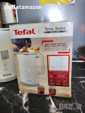 Електрическа кана Tefal Sense 1.5L, снимка 3 - Кани - 54455422