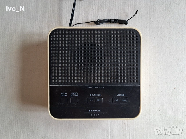 Радио часовник Philips AJ 3115., снимка 4 - Радиокасетофони, транзистори - 55264996