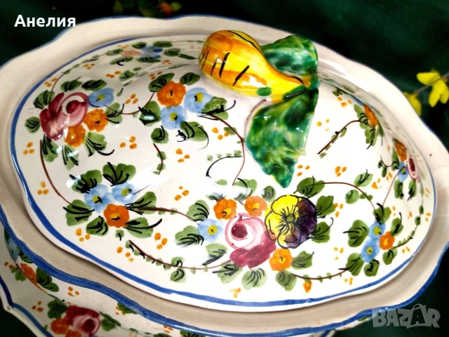Съд за сервиране от Италия , снимка 3 - Чинии - 54666919