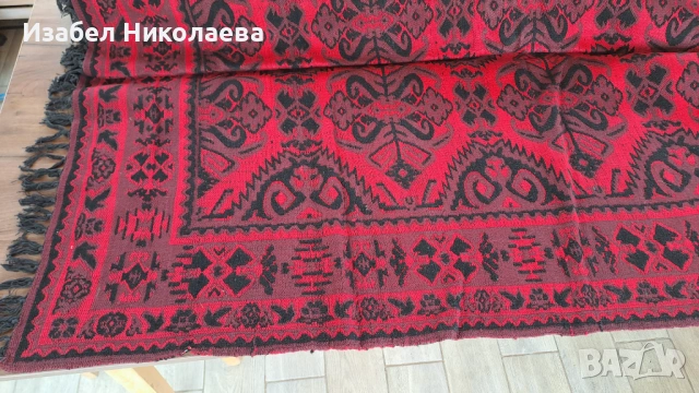 Вълнено покривало/килим, снимка 2 - Килими - 54699681