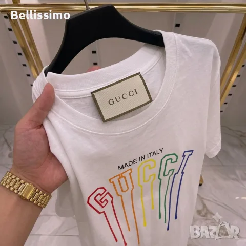 *Gucci* Дамска тениска, снимка 2 - Тениски - 55472170