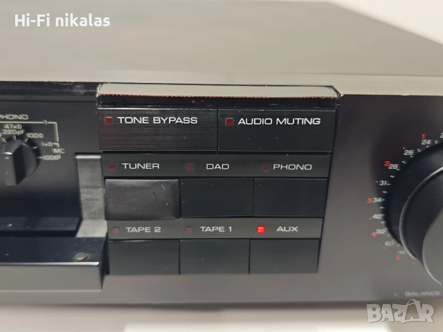 стерео предусилвател preamp Hi-Fi контролно аудио управление YAMAHA C-60, снимка 5 - Ресийвъри, усилватели, смесителни пултове - 54601786