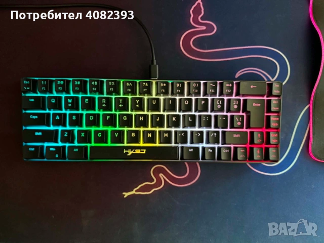 Гейминг Клавиатура HYSO V200, снимка 7 - Клавиатури и мишки - 54922537