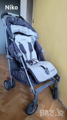 Детска количка McLaren Techno XLR цвят Charcoal/Silver