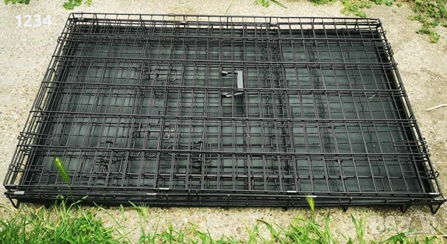 голяма метална клетка за куче 106x71x76см за транспорт и стационар , снимка 6 - За кучета - 55257628