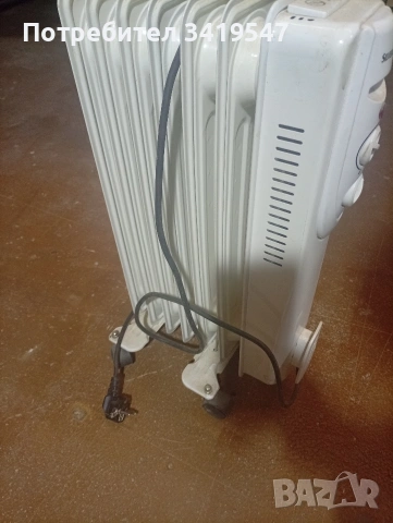 маслен радиатор работещ , снимка 2 - Отоплителни печки - 54003294