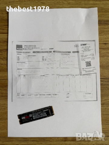 Samsung 990 Pro 1TB SSD NVMe Gen 4.0x4/Три Години Гаранция/7450mb/s