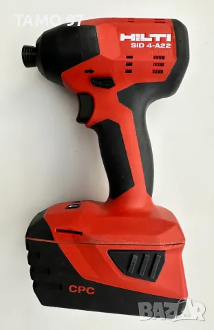 Hilti SiD 4-A22 - Безчетков акумулаторен импакт драйв 2x22V 5.2Ah като нов!, снимка 2 - Винтоверти - 55364585