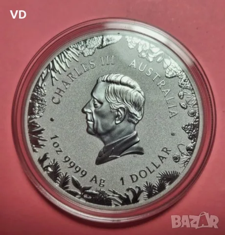инвестицонна сребърна монета чудесата на австралия 2026 1 оз 1oz, снимка 2 - Нумизматика и бонистика - 55330292