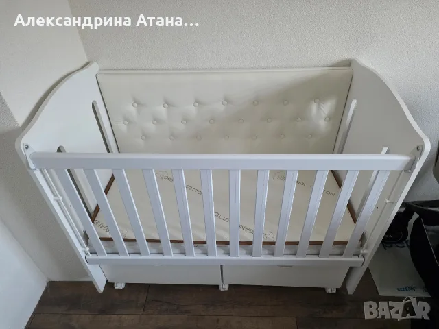 Бебешка кошара с матрак , снимка 3 - Кошарки - 55580370