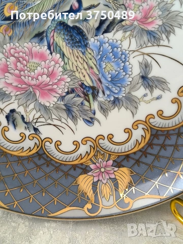 Декоративна чиния и ваза , снимка 5 - Антикварни и старинни предмети - 54109916