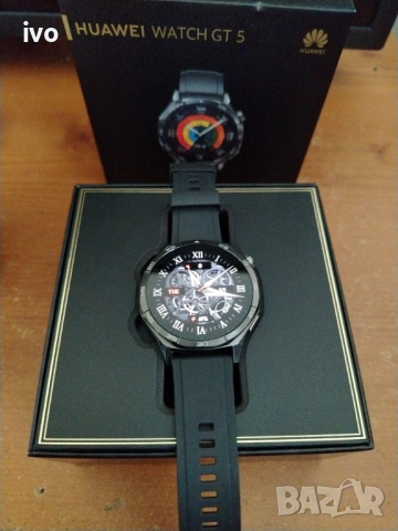 HUAWEI Watch GT 5, снимка 3 - Смарт часовници - 54429460
