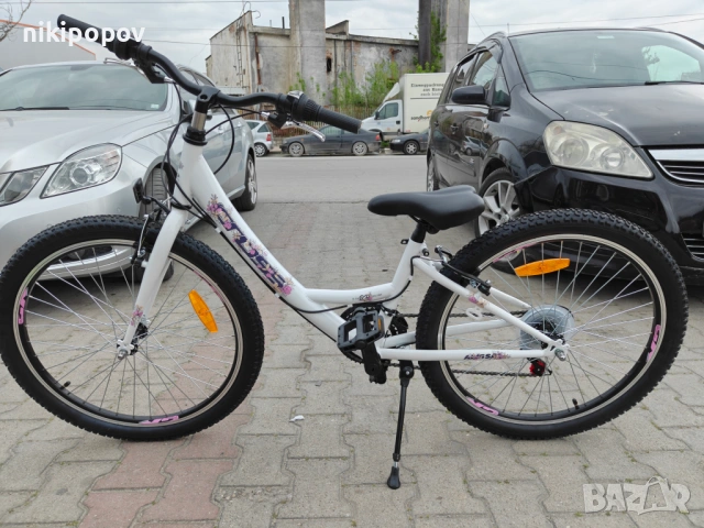 CROSS Велосипед 24" ALISSA бял, снимка 8 - Велосипеди - 54276788