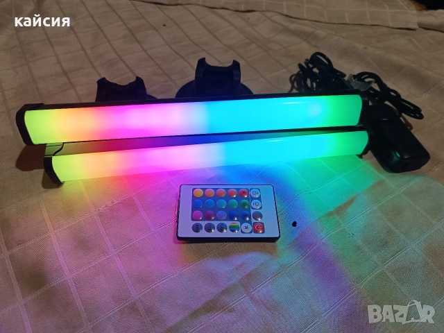 Геймърско RGB осветление Casalux 2ER, снимка 5 - Лед осветление - 54093495