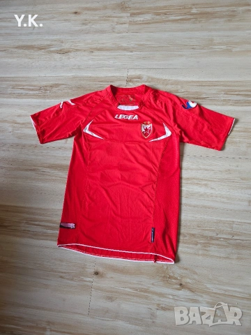 Оригинална мъжка тениска Legea x FK Crvena Zvezda / Season 12-13 (Away), снимка 2 - Тениски - 54615205